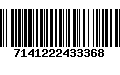 Código de Barras 7141222433368
