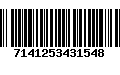 Código de Barras 7141253431548