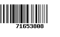 Código de Barras 71653808