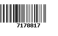 Código de Barras 7178817