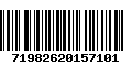 Código de Barras 71982620157101