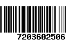 Código de Barras 7203602506