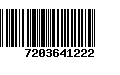 Código de Barras 7203641222