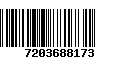 Código de Barras 7203688173