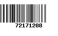 Código de Barras 72171288