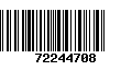 Código de Barras 72244708