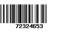 Código de Barras 72324653