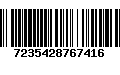Código de Barras 7235428767416