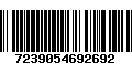 Código de Barras 7239054692692