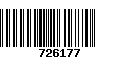 Código de Barras 726177