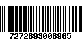 Código de Barras 7272693008905