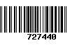 Código de Barras 727440