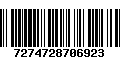 Código de Barras 7274728706923