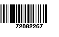 Código de Barras 72802267