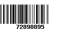 Código de Barras 72898895