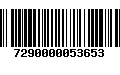 Código de Barras 7290000053653