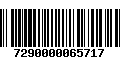 Código de Barras 7290000065717