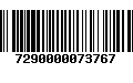 Código de Barras 7290000073767