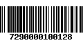 Código de Barras 7290000100128