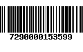 Código de Barras 7290000153599