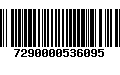 Código de Barras 7290000536095