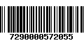 Código de Barras 7290000572055