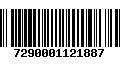 Código de Barras 7290001121887