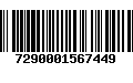 Código de Barras 7290001567449