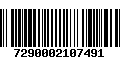 Código de Barras 7290002107491