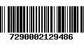 Código de Barras 7290002129486