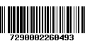 Código de Barras 7290002260493