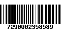 Código de Barras 7290002358589