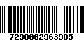 Código de Barras 7290002963905