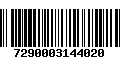 Código de Barras 7290003144020