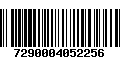 Código de Barras 7290004052256