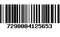 Código de Barras 7290004125653