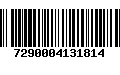 Código de Barras 7290004131814