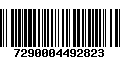 Código de Barras 7290004492823