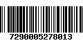 Código de Barras 7290005278013