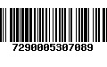 Código de Barras 7290005307089