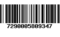 Código de Barras 7290005809347