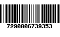 Código de Barras 7290006739353