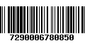 Código de Barras 7290006780850