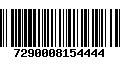 Código de Barras 7290008154444