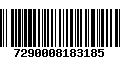 Código de Barras 7290008183185