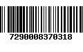 Código de Barras 7290008370318