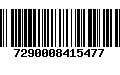 Código de Barras 7290008415477