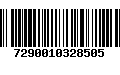 Código de Barras 7290010328505