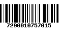 Código de Barras 7290010757015