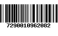 Código de Barras 7290010962082